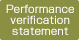 Performance verification statement